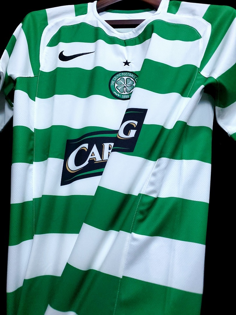 Celtic Maillot Domicile Retro 2005-2006 miniature 3