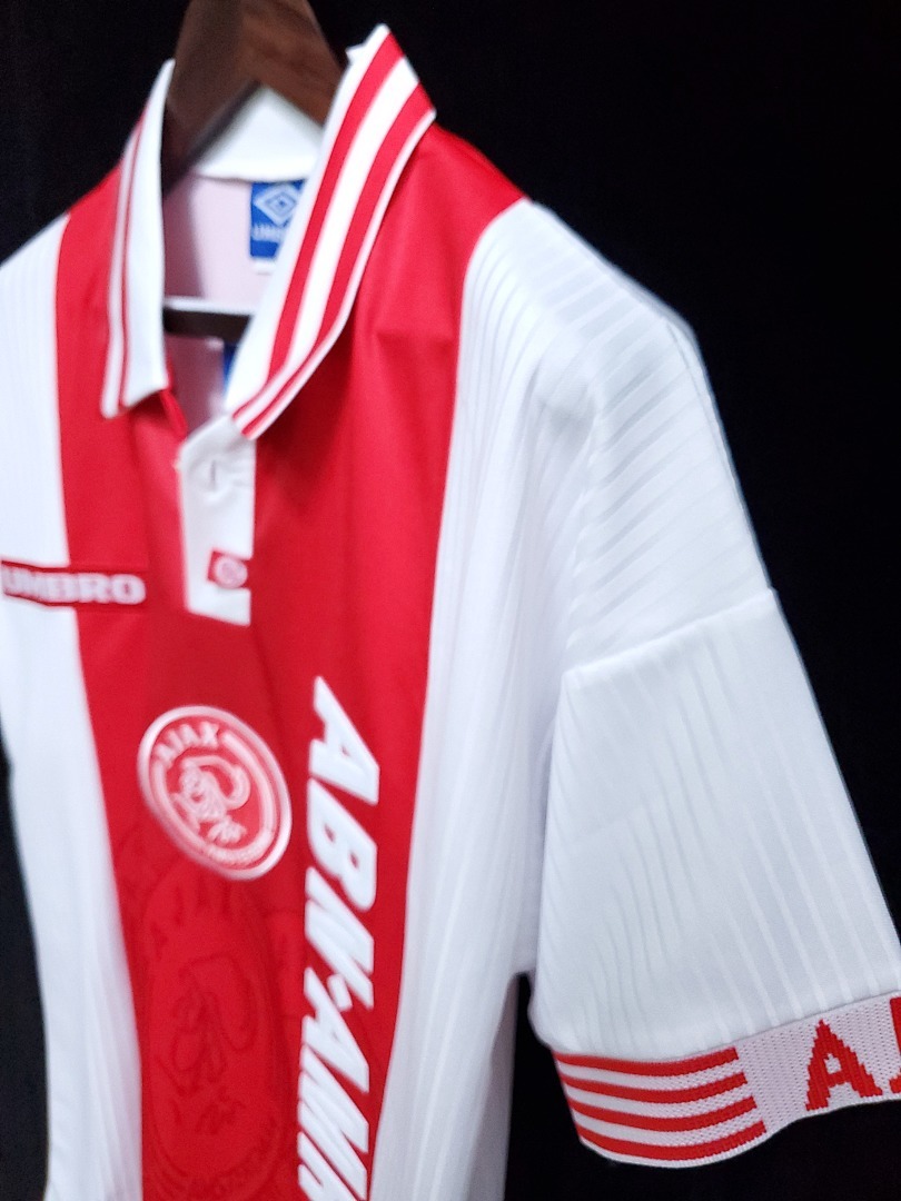 Ajax Maillot Domicile Retro 1997-1998 miniature 7