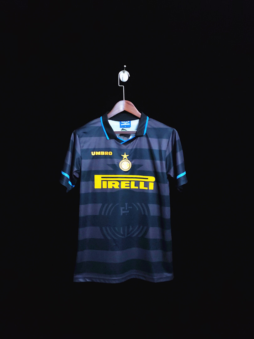 Inter Milan Maillot Exterieur Retro 2097-2098
