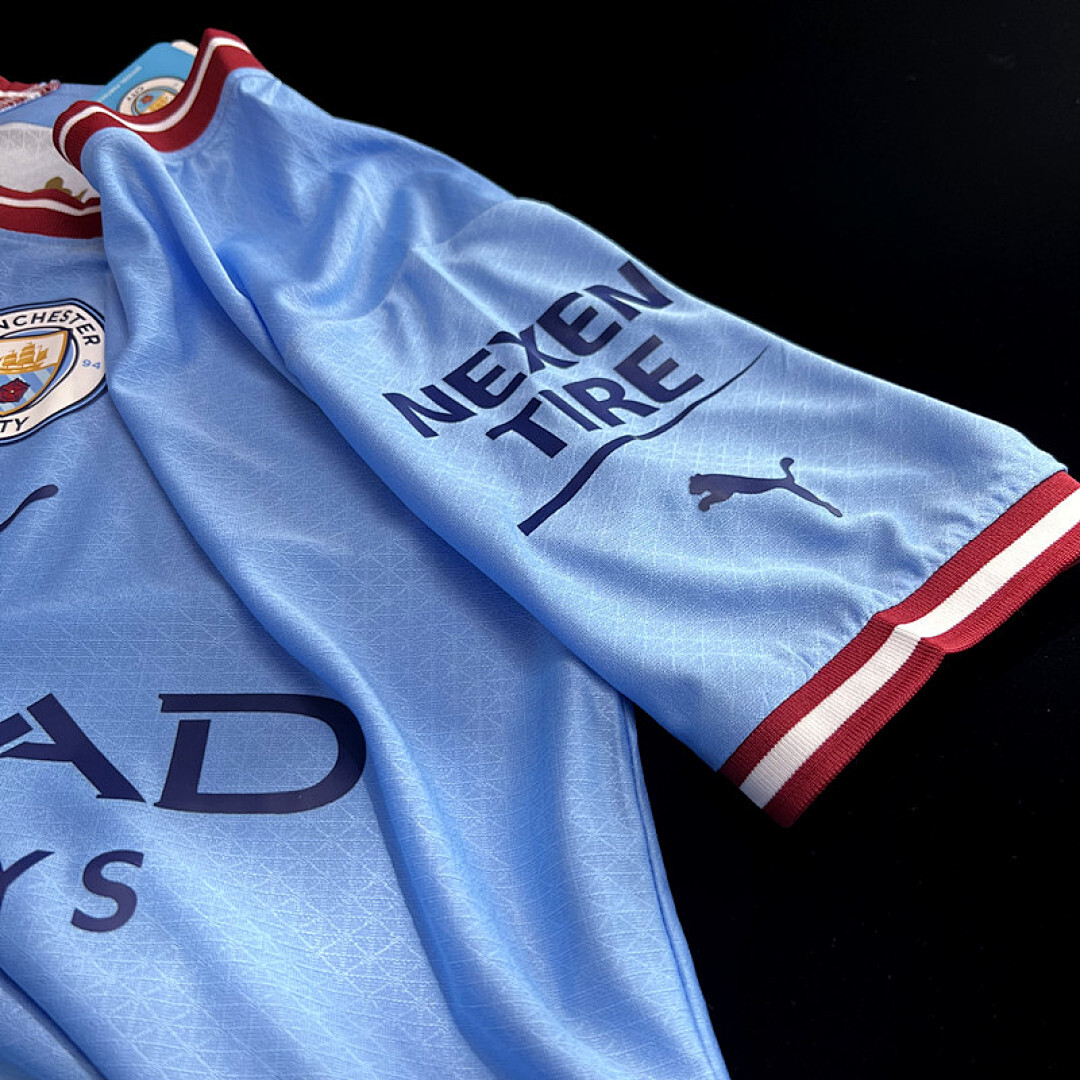 Manchester City Maillot Domicile Version Joueur Edition Speciale miniature 5