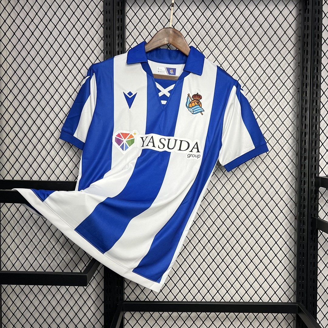 Real Sociedad 202425 Maillot Domicile