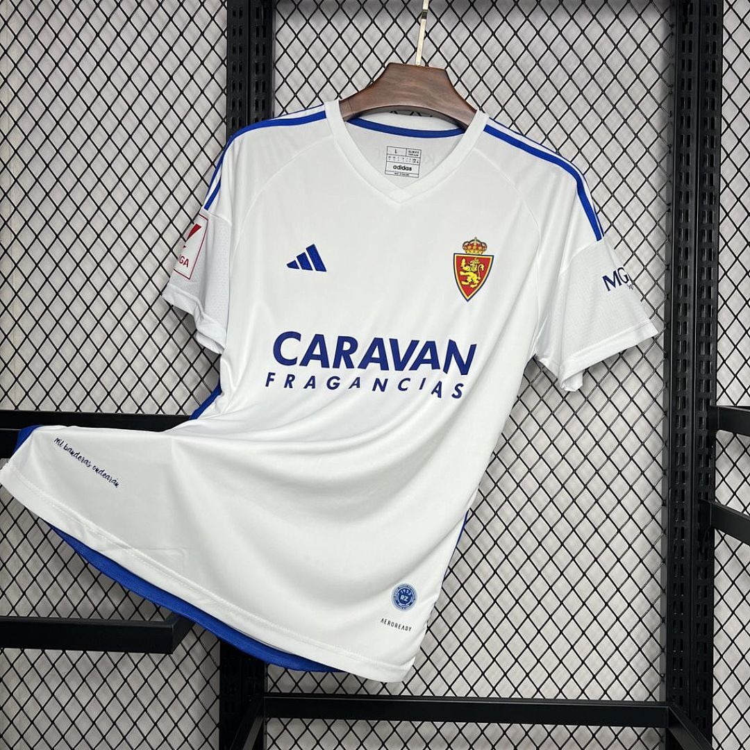 Real Zaragoza 2324 Maillot Domicile