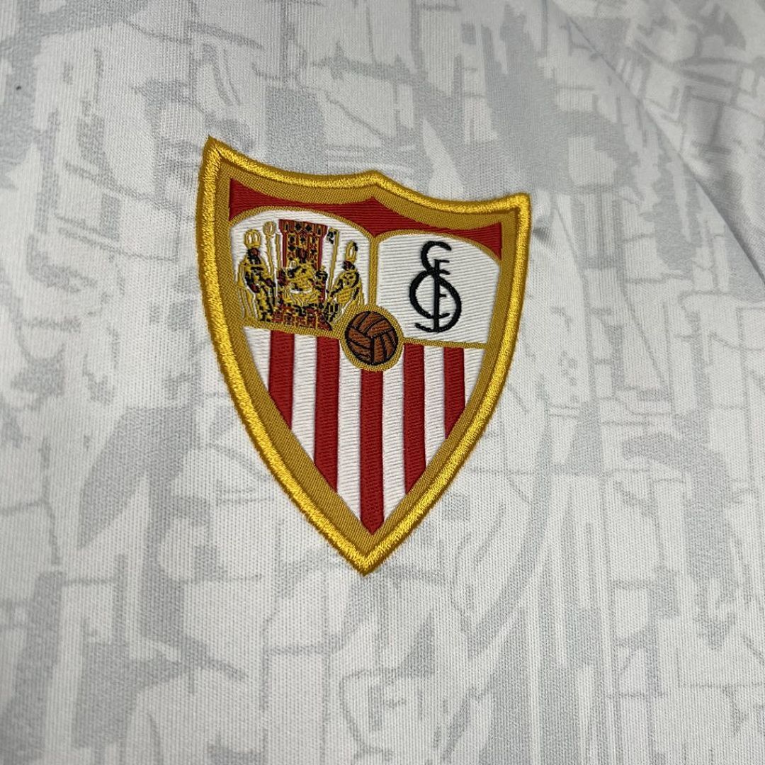 Sevilla Fc 2024-2025 Maillot Domicile miniature 5