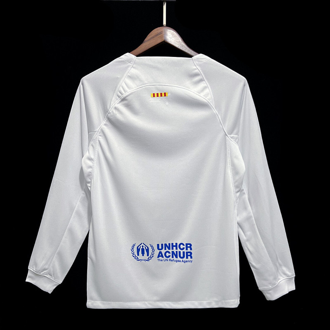 FC Barcelone Maillot Exterieur Manches Longues miniature 7