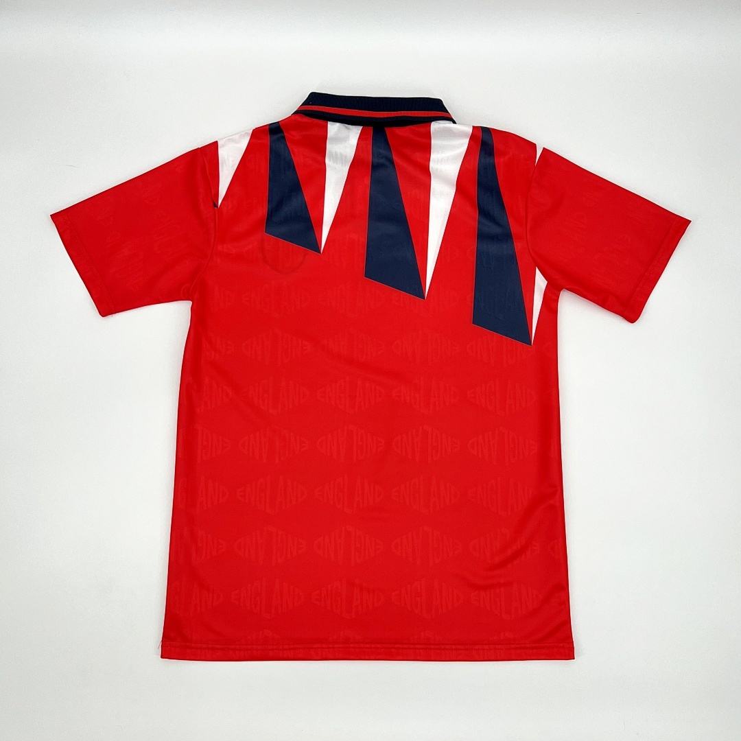 Angleterre Maillot Exterieur Retro 1992 miniature 2