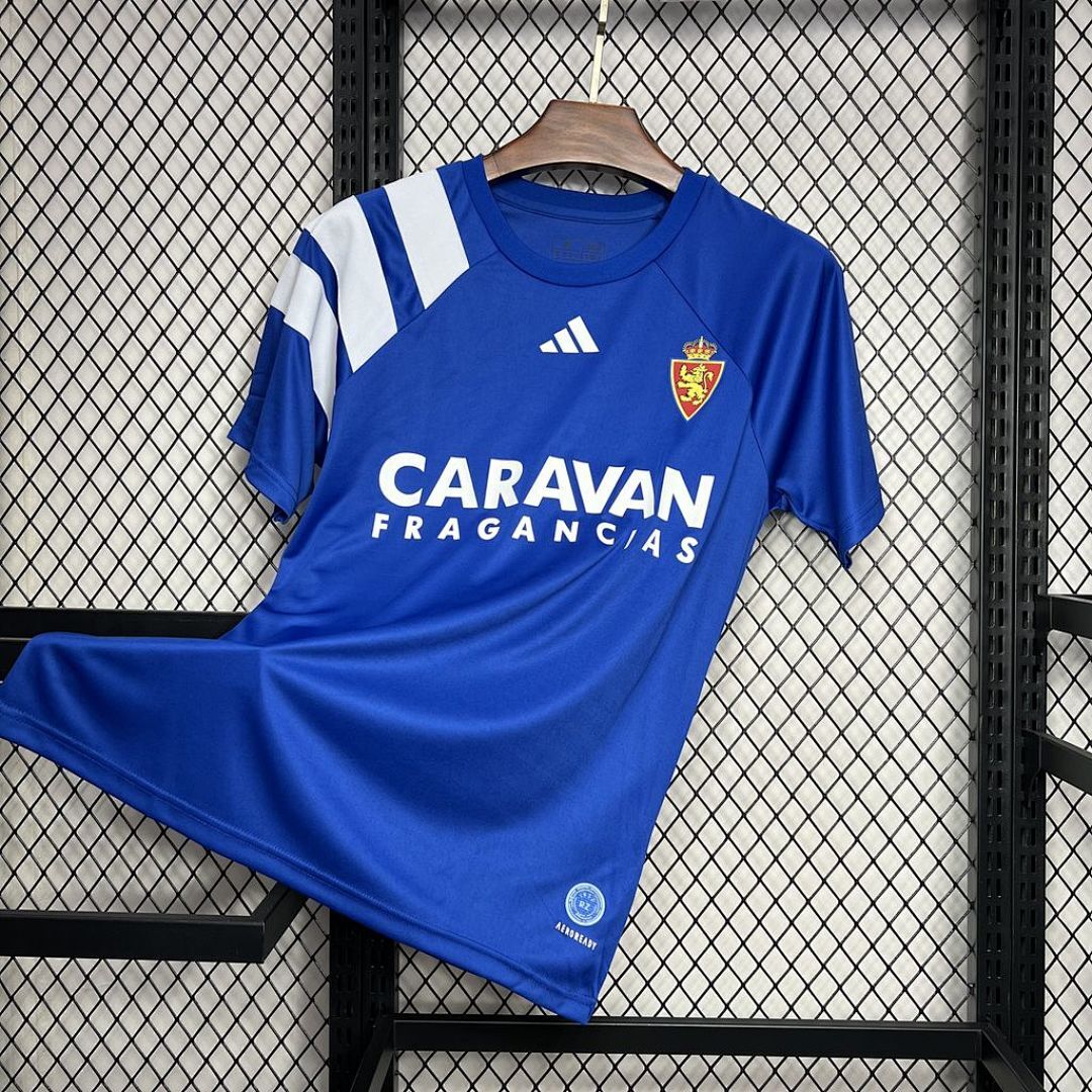 Real Zaragoza 202425 Memorial Edition Maillot Domicile