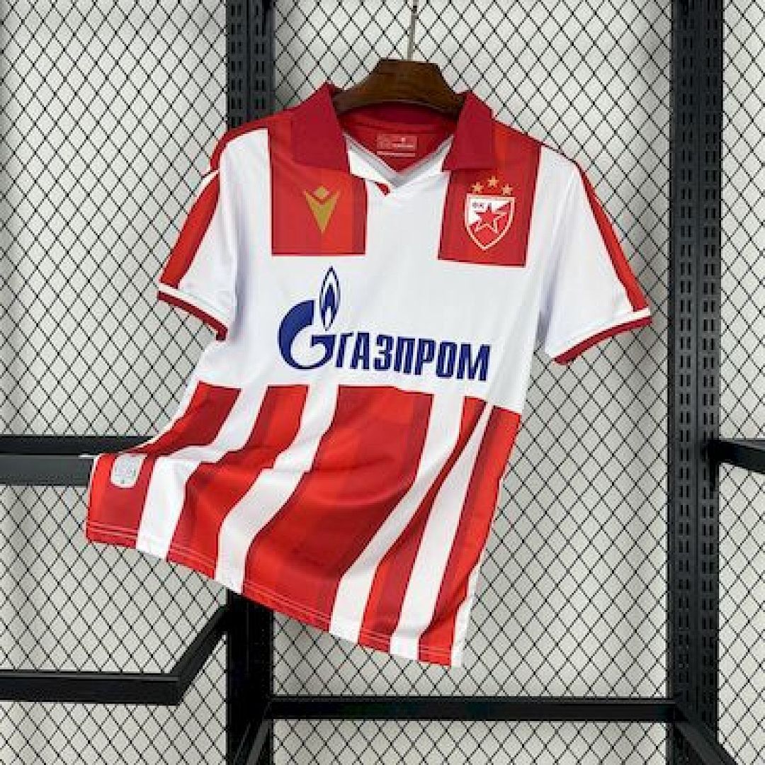 Red Star Belgrade 202526 Maillot Domicile