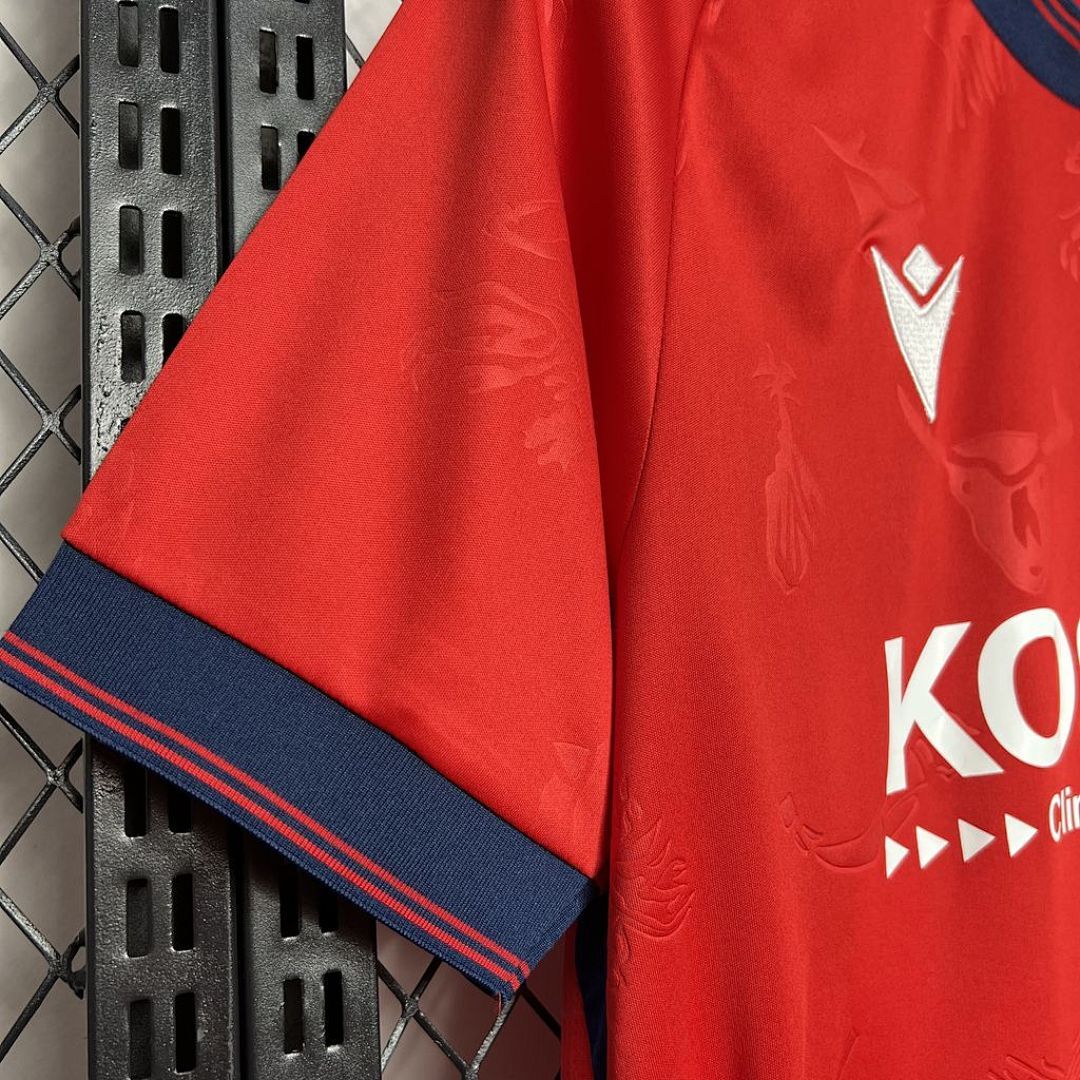 Osasuna 2024-2025 Maillot Domicile miniature 4