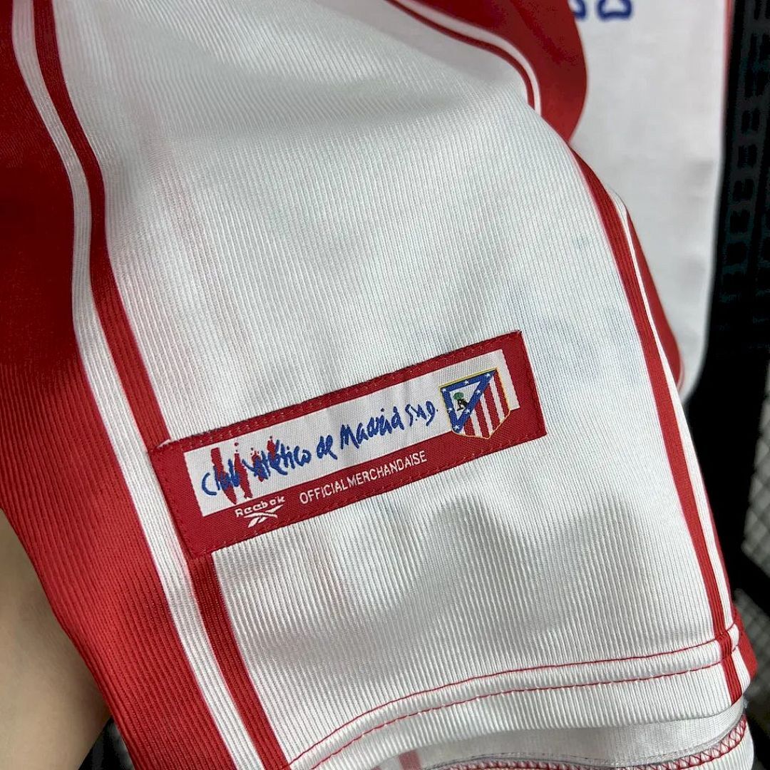 Atletico Madrid Maillot Domicile Retro miniature 4