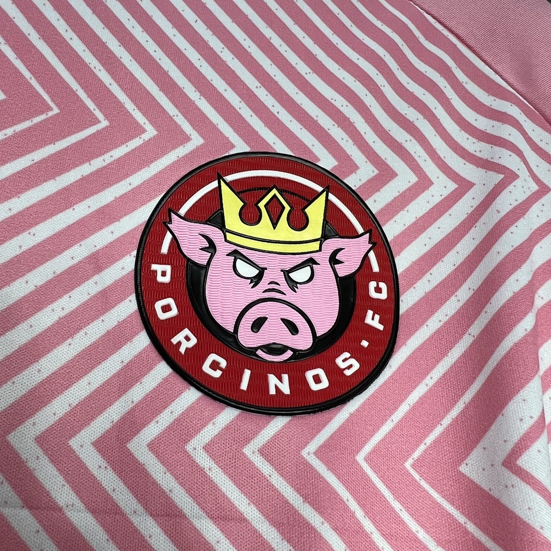 Porcinos Fc 2024-2025 Maillot Domicile miniature 4