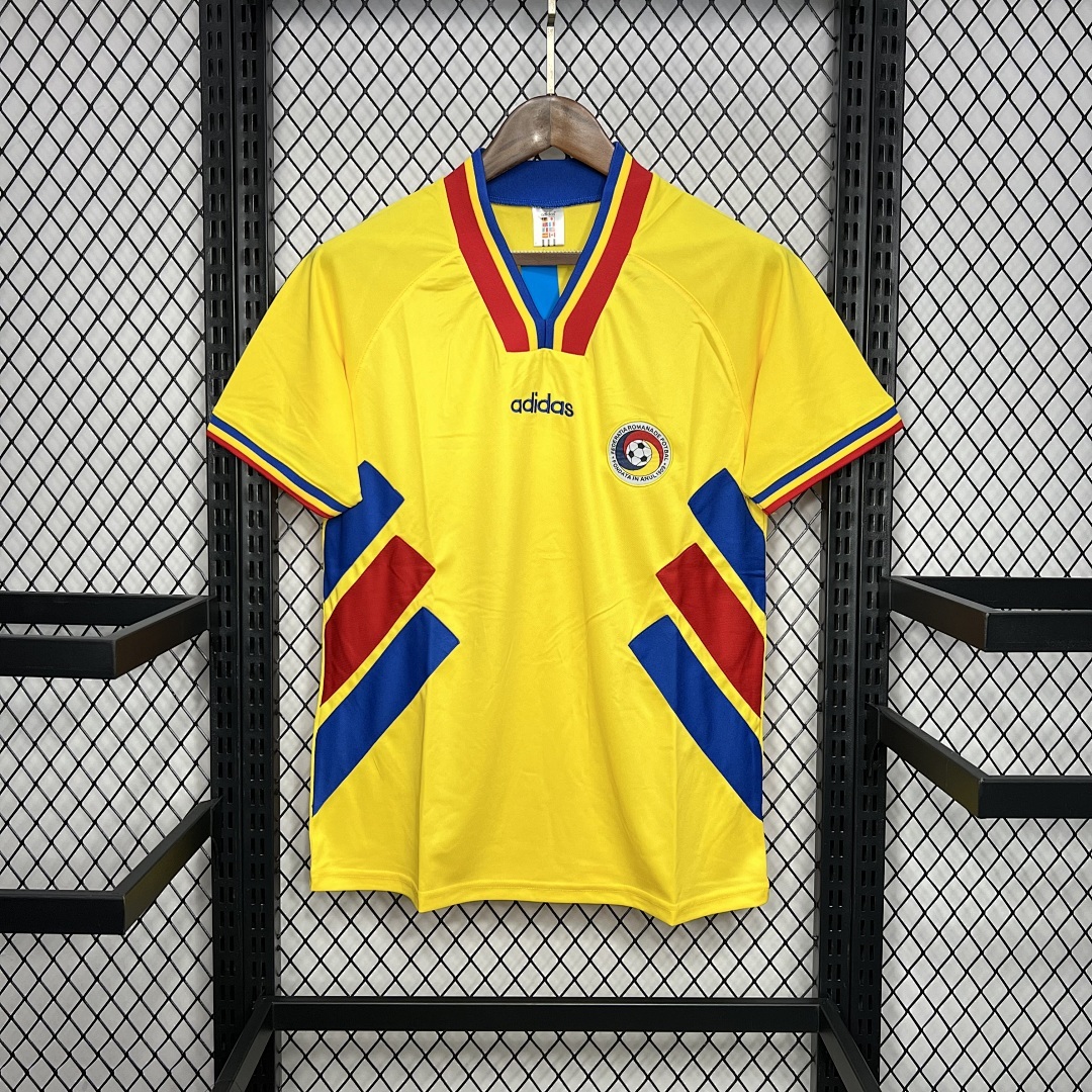 Romania Maillot Domicile Retro 1994 miniature 2