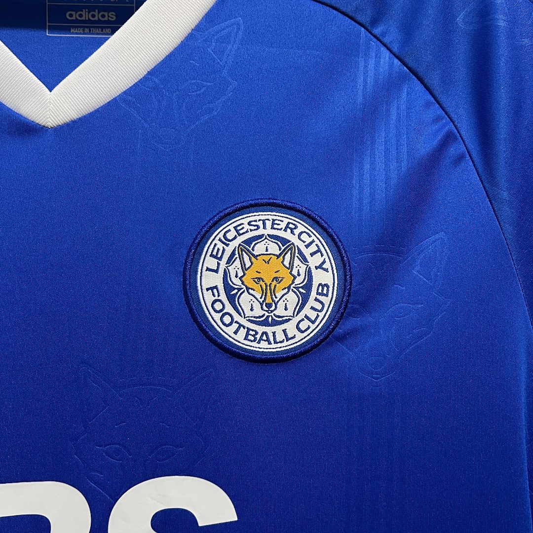 2324 Leicester City Maillot Domicile miniature 2