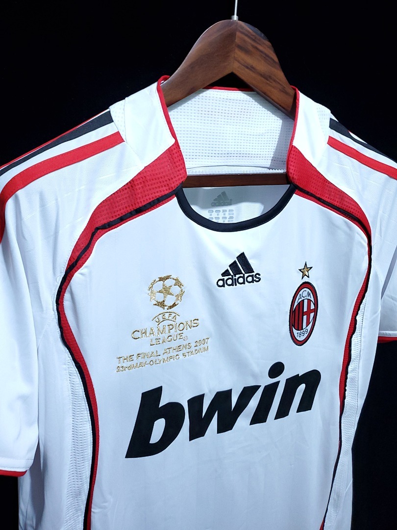 AC Milan Maillot Exterieur Retro 2006-2007 miniature 5