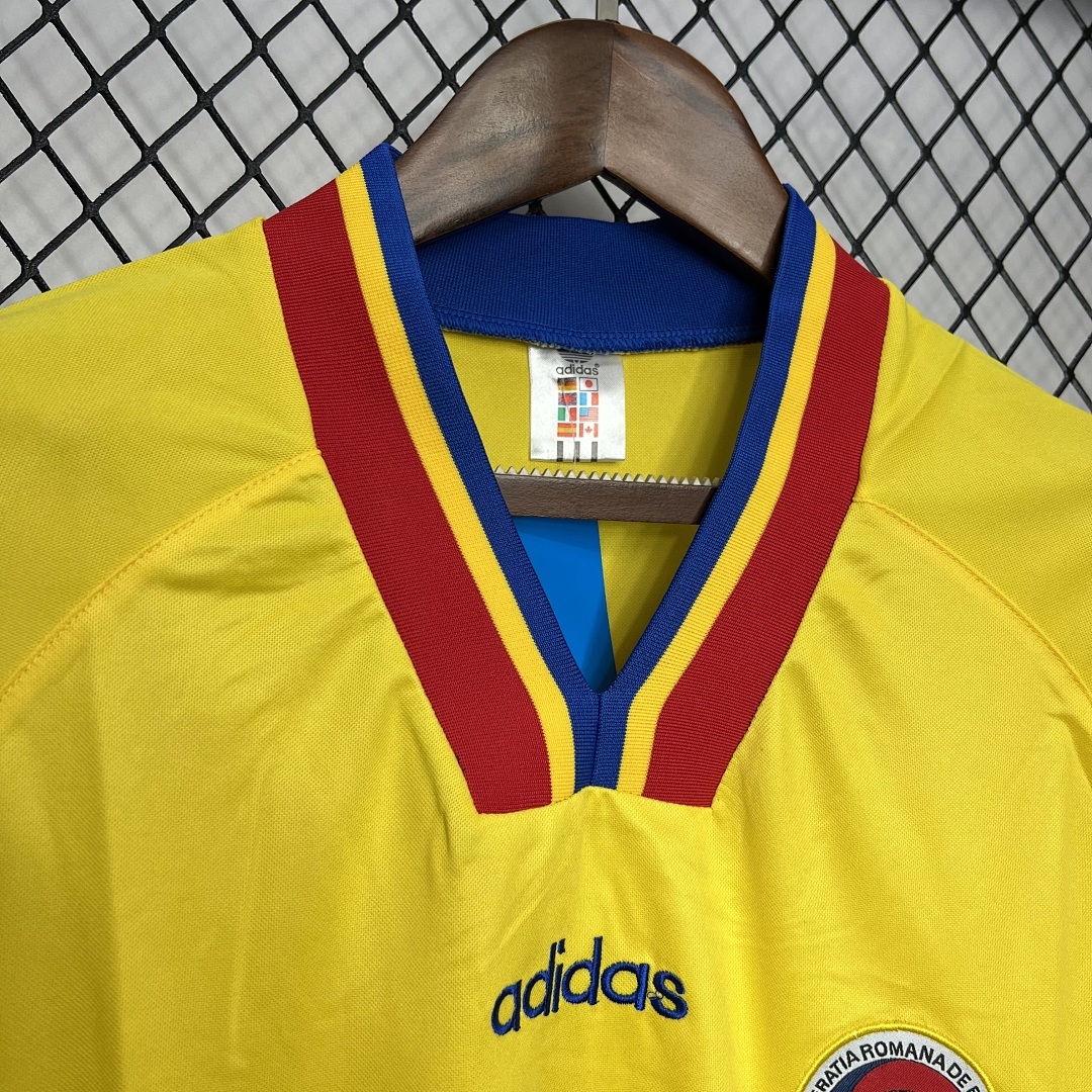 Romania Maillot Domicile Retro 1994 miniature 4