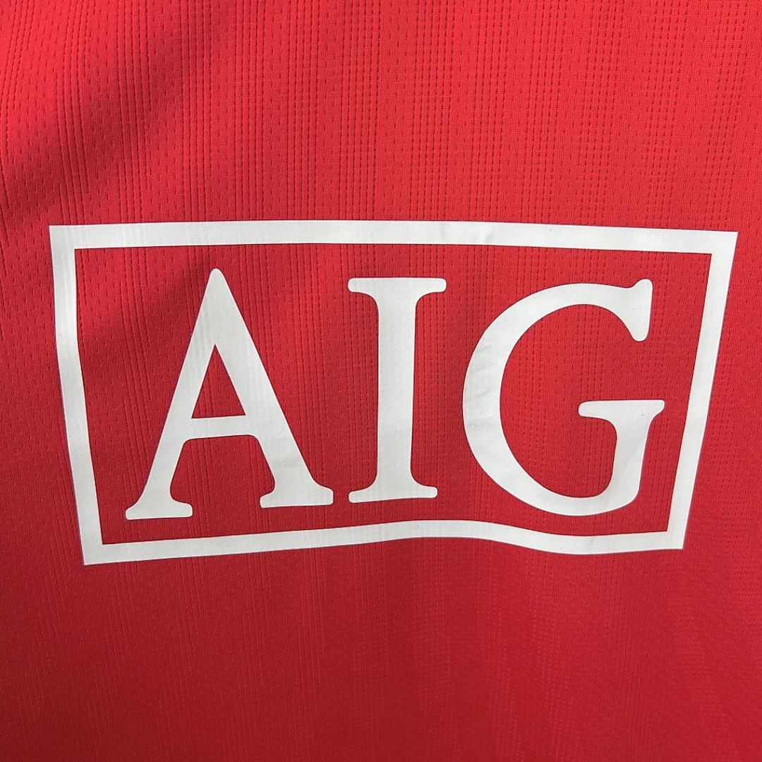 Manchester United Maillot Domicile Retro miniature 6