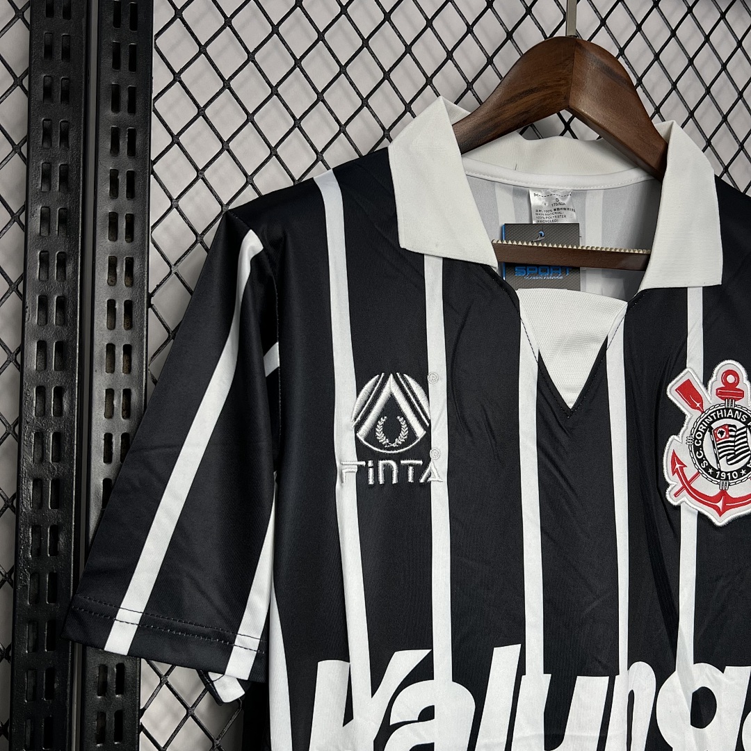 Corinthians Maillot Exterieur Retro 1990 miniature 4