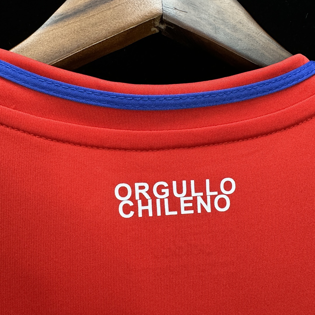 2425 Chile Maillot Domicile miniature 4