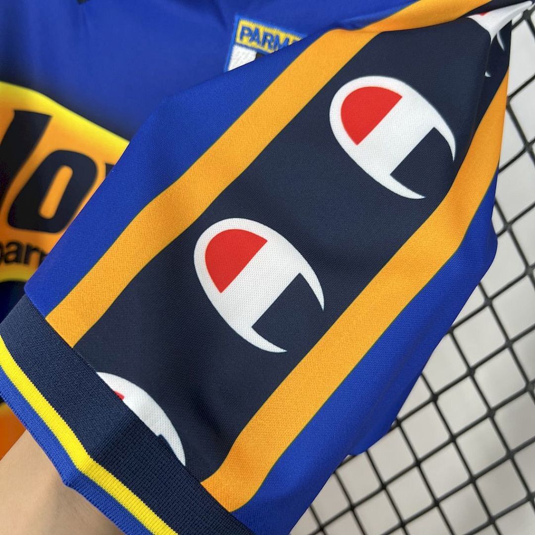 Parma Calcio 2001-2002 Maillot Domicile Retro miniature 6