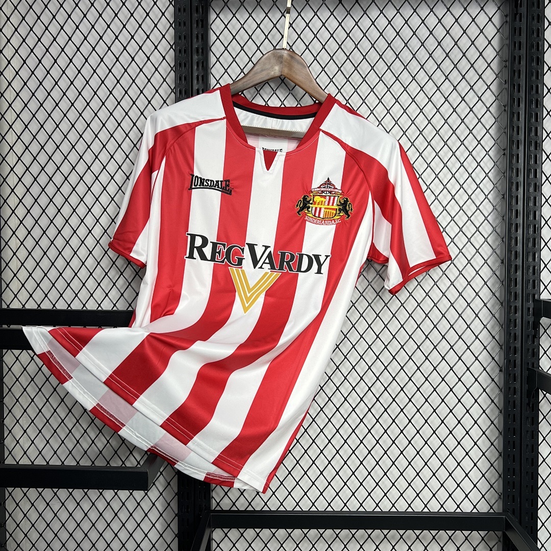 Sunderlandl 2005-2006 Maillot Domicile Retro miniature 3