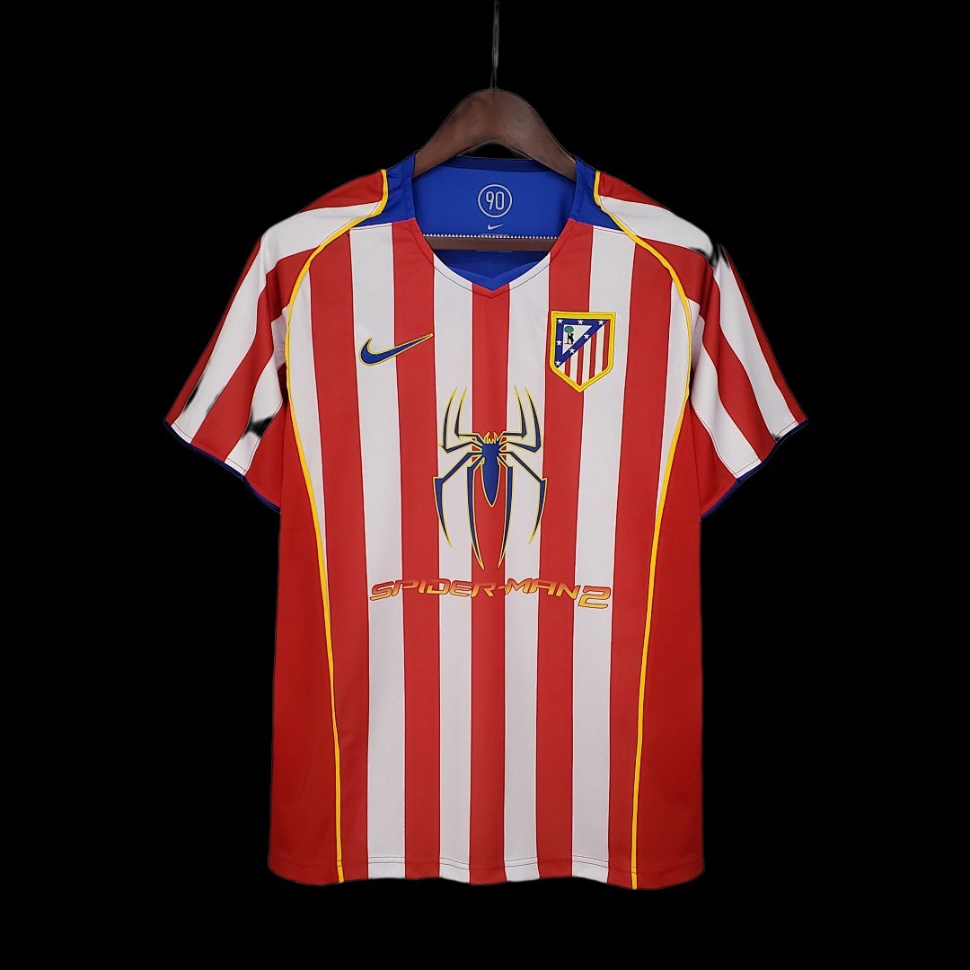 Atletico Madrid Maillot Domicile Retro 2004-2005