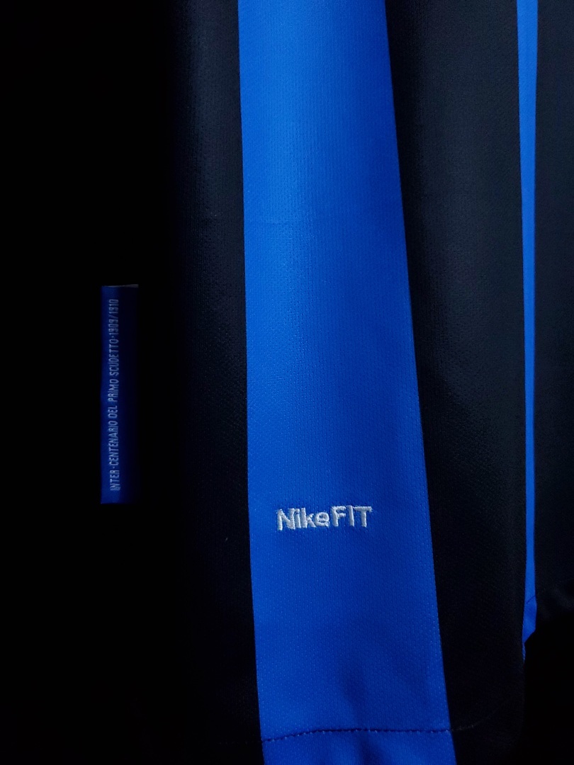 Inter Milan Maillot Domicile Retro 2010 miniature 5