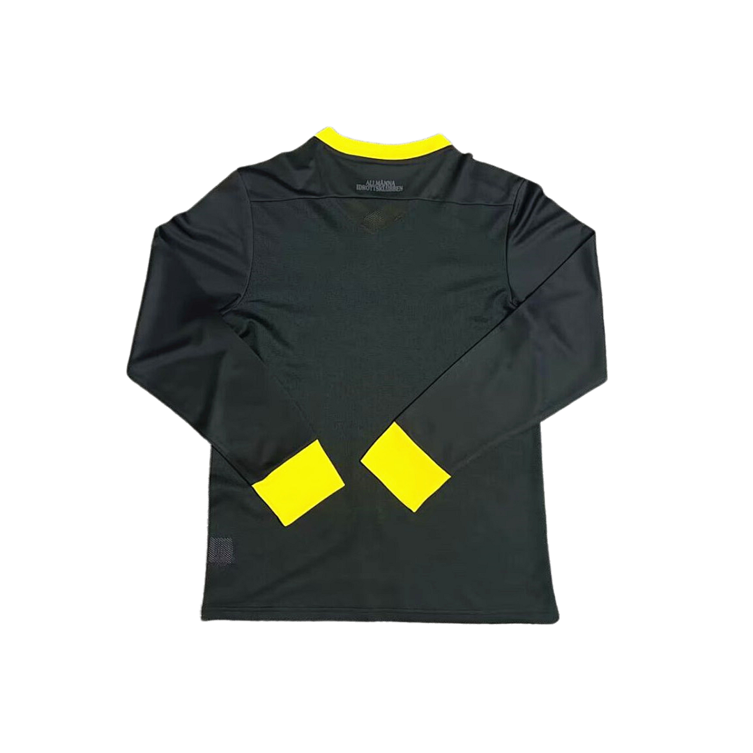 Aik Stockholm 2024-2025 Black Special Edition Long Sleeves Maillot Domicile Manches Longues Edition Speciale miniature 2