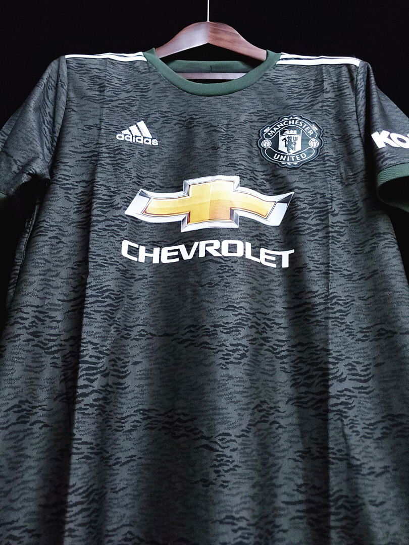 M U Maillot Exterieur 2020-2021 miniature 3