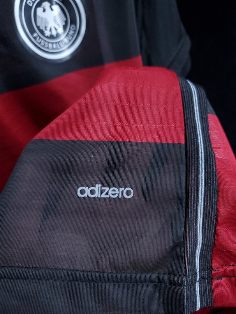 Allemagne Maillot Exterieur Version Joueur Retro 2014 miniature 10