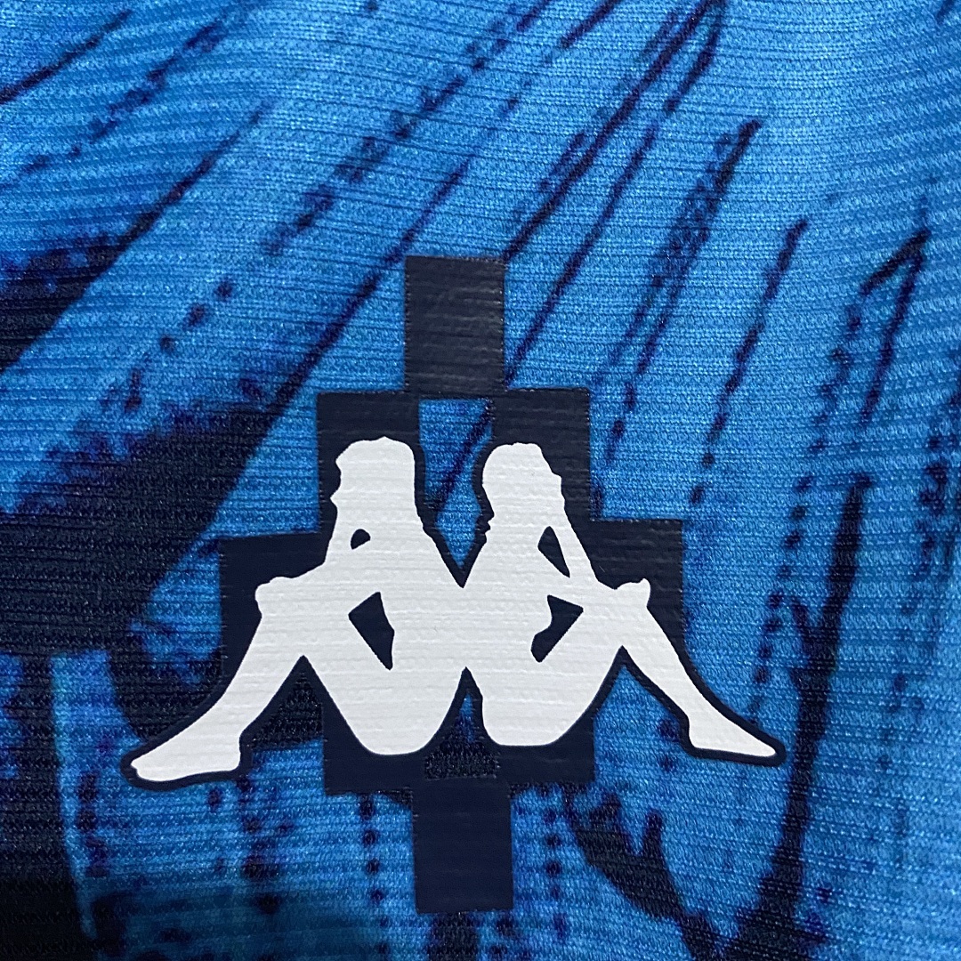 Kappa Marcelo Burlon Naples Joint Edition Yellow S 2Xl Maillot Domicile miniature 19