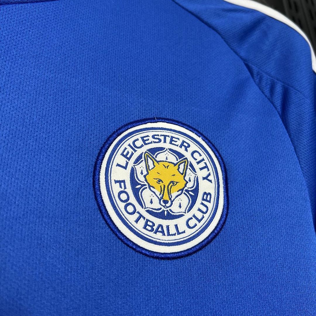 Leicester City 2024-2025 Maillot Domicile miniature 3
