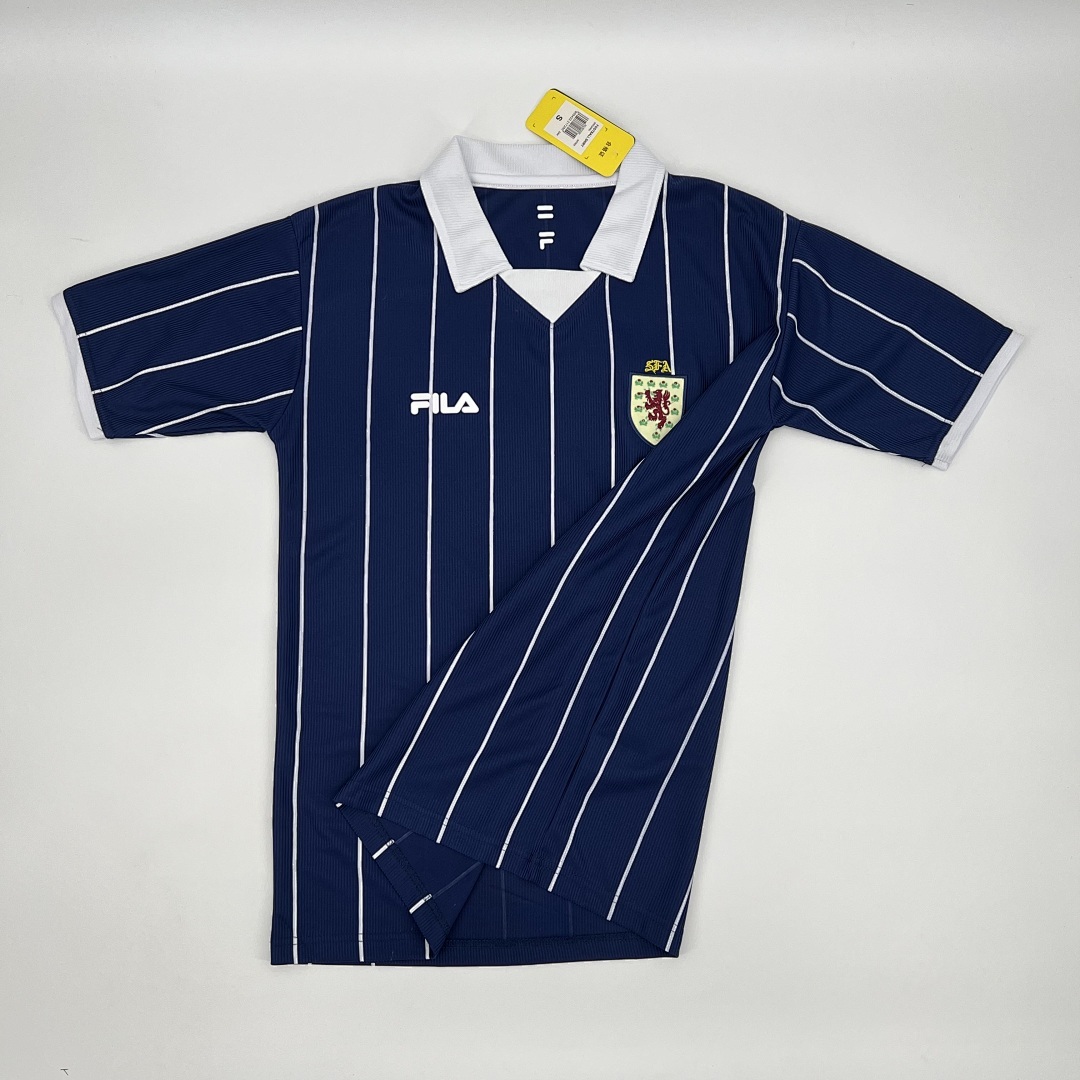 Scotland Maillot Domicile Retro 2002 miniature 8