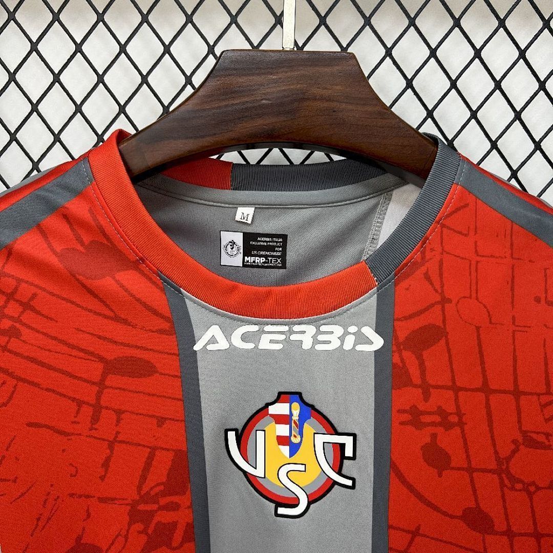 Unione Sportiva Cremonese Maillot Domicile 2025-2026 miniature 12