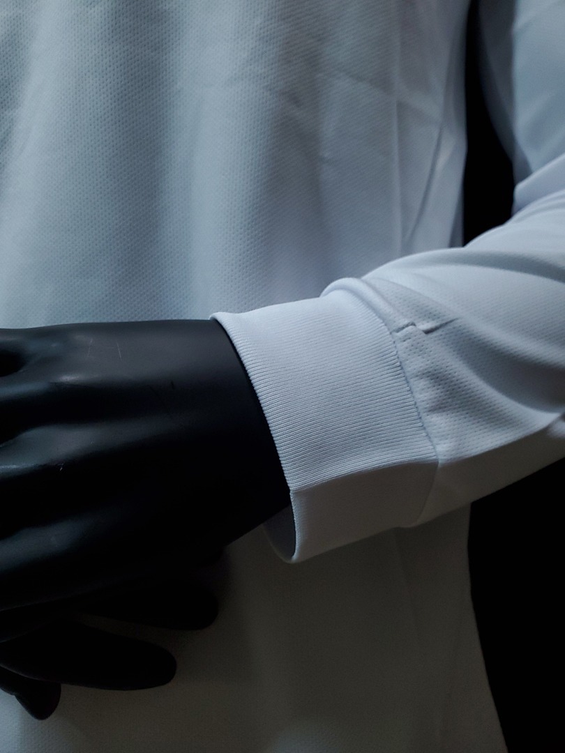 Balenciaga Joint Edition Long Sleeve White S 2Xl Maillot Domicile Manches Longues 2020-2021 miniature 4