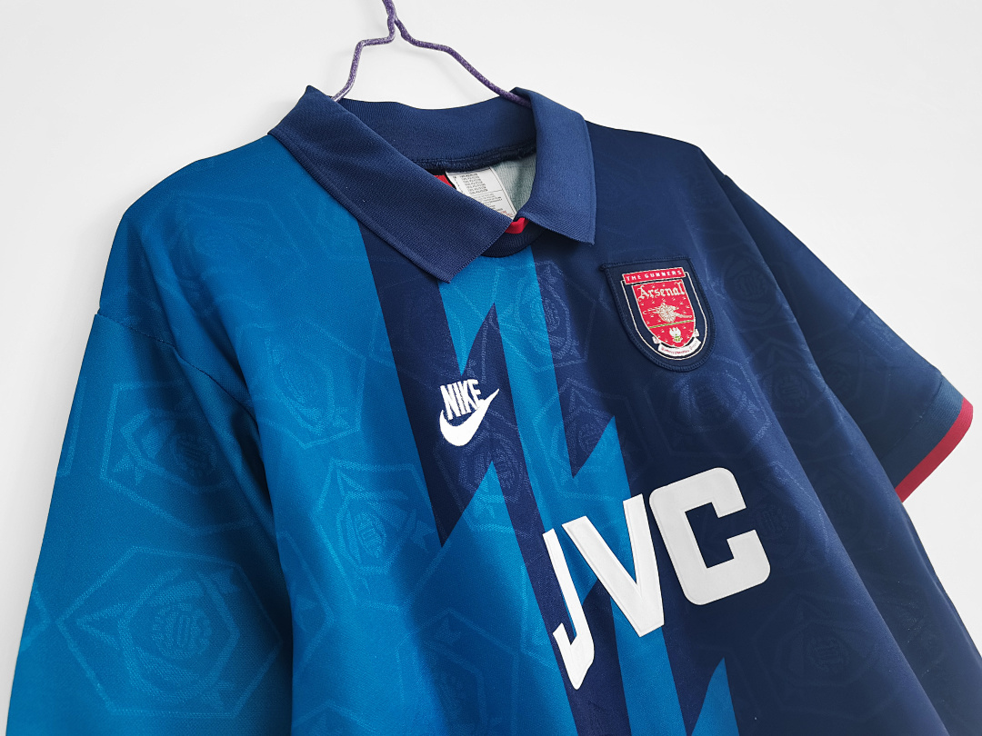Arsenal Maillot Exterieur Retro 1995 miniature 2