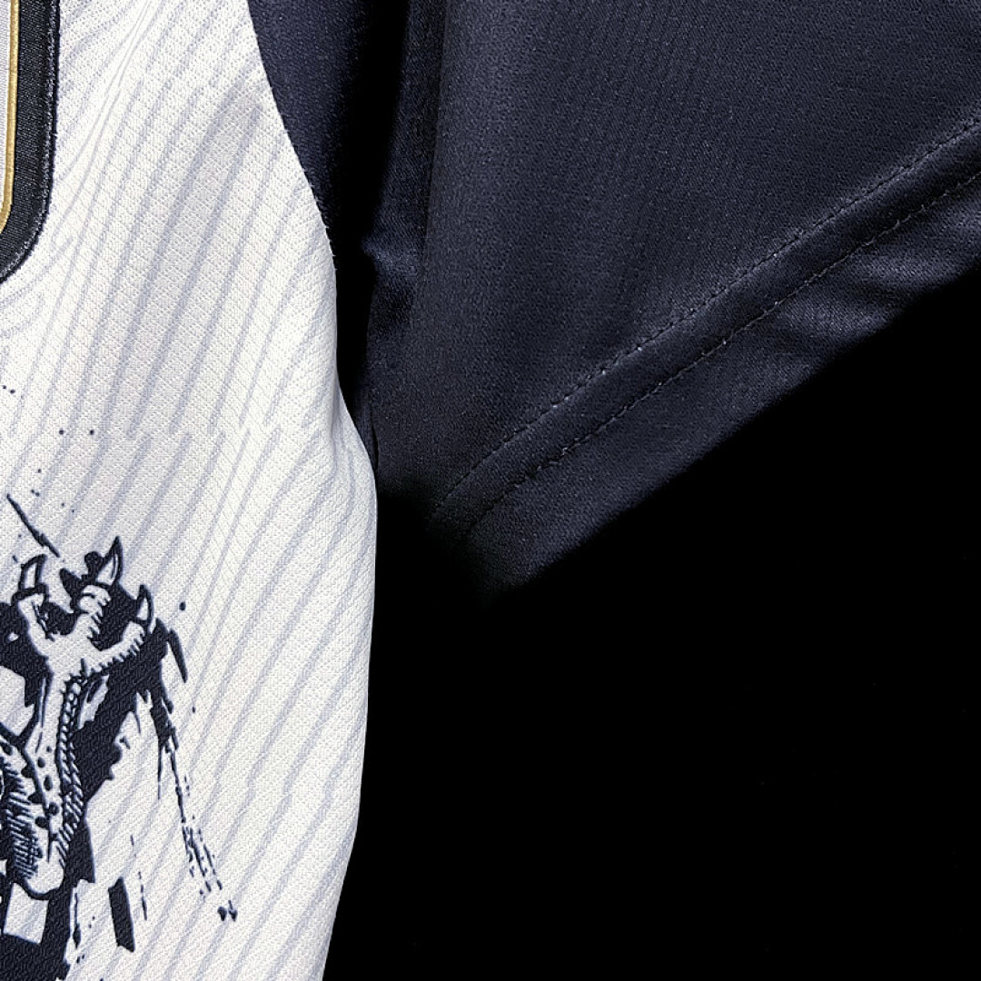 2324 Japanese Dragon Samurai S Xxl Maillot Domicile miniature 5