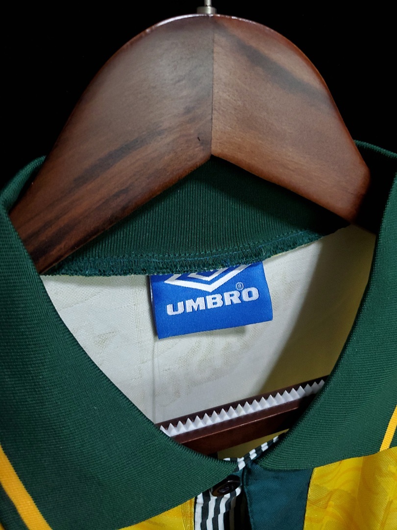 Bresil Maillot Domicile Retro 1991-1993 miniature 8