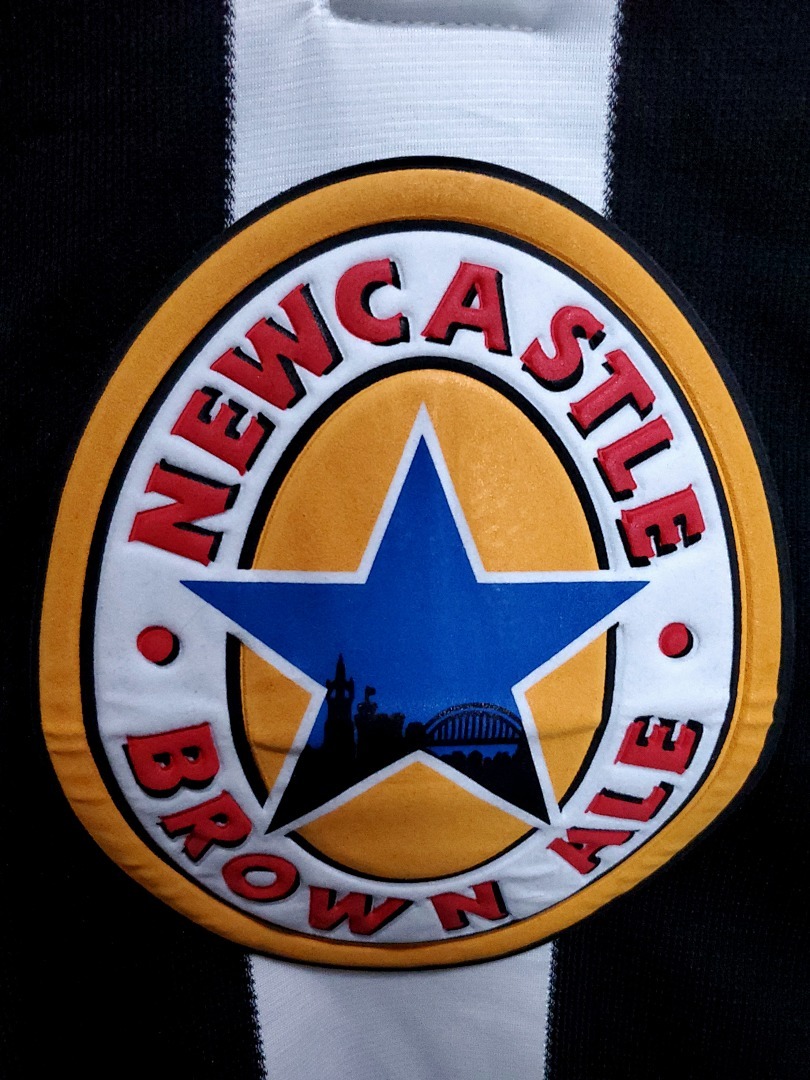 Newcastle Maillot Domicile Retro 1995-1997 miniature 6