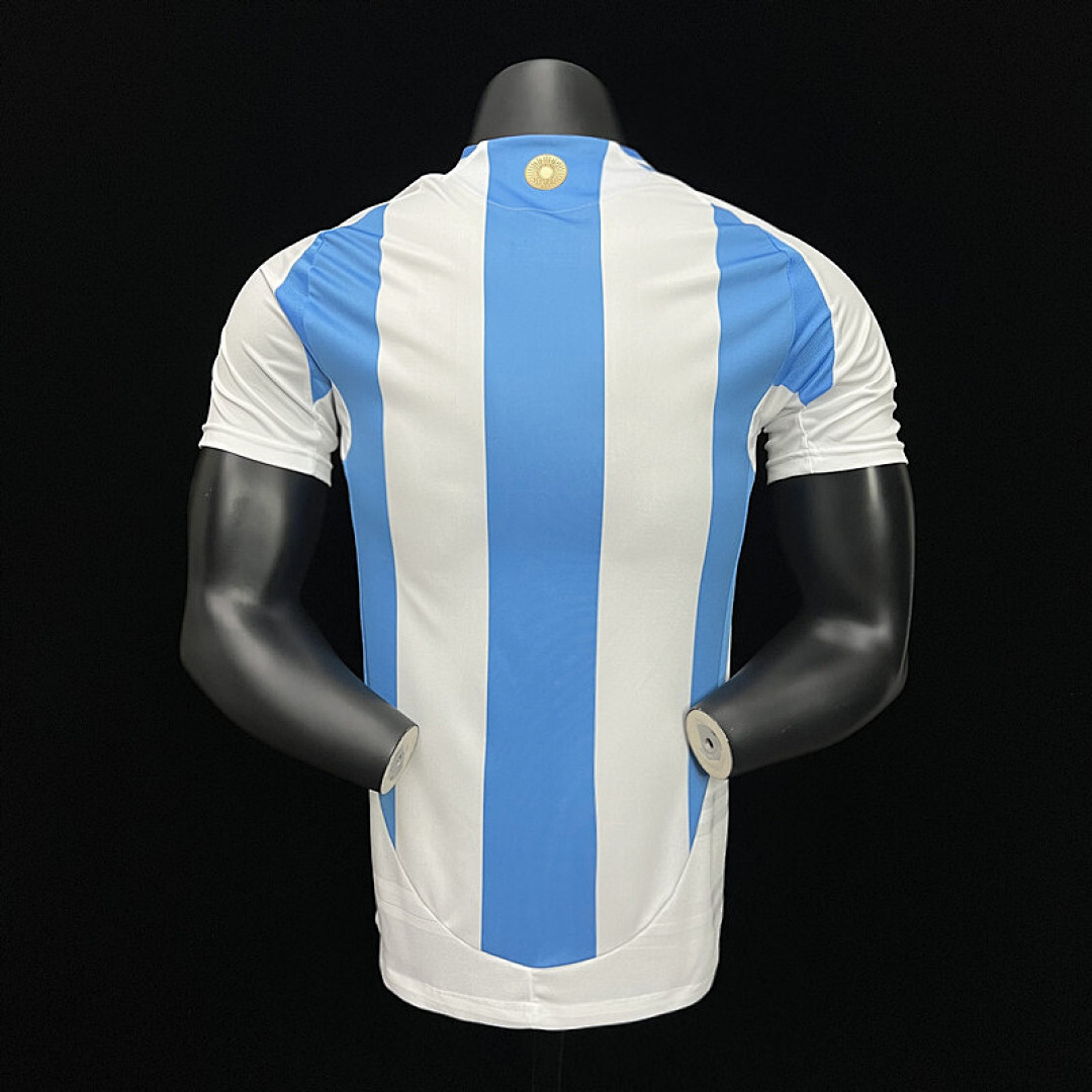 Argentine Maillot Domicile Version Joueur miniature 8