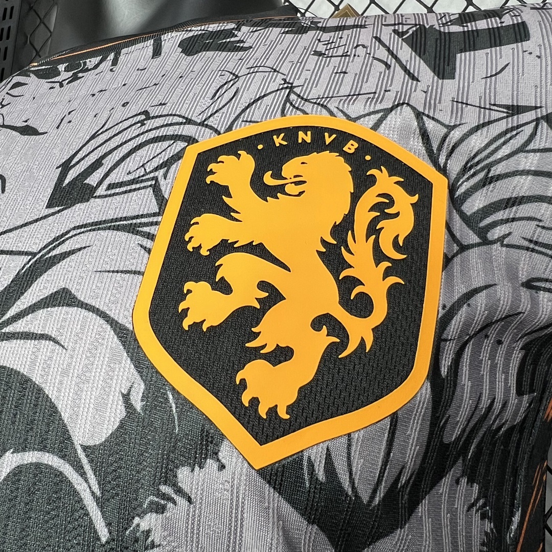 Pays-Bas Maillot Domicile Version Joueur miniature 4