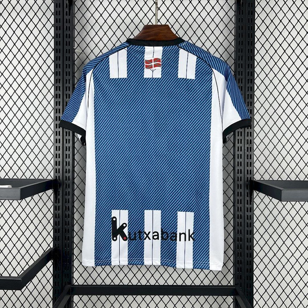 Real Sociedad Maillot Domicile 2025-2026 miniature 2
