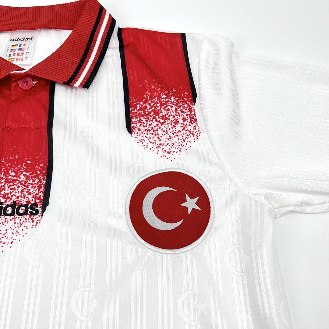 Turkiye Maillot Exterieur Retro 1996 miniature 5