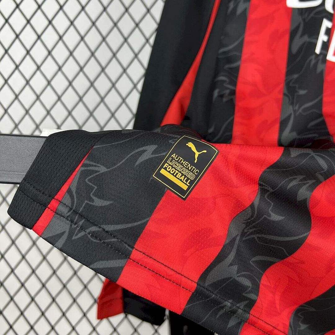 AC Milan Maillot Domicile Manches Longues miniature 4