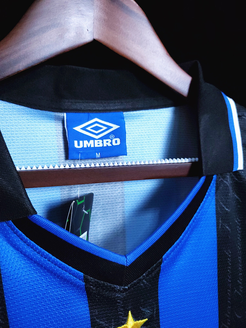 Inter Milan Maillot Domicile Retro 1997-1998 miniature 8