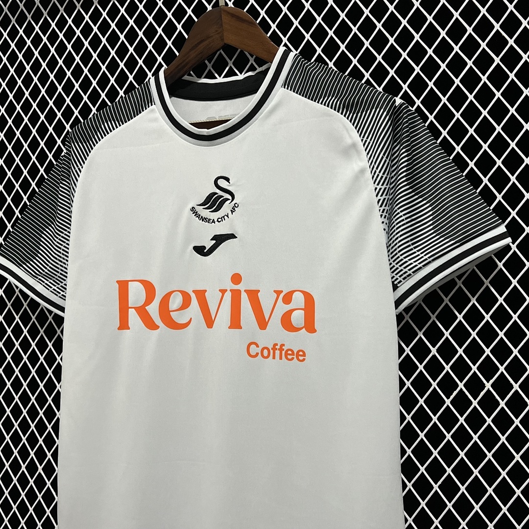 2324 Swansea City A F C Maillot Domicile miniature 6