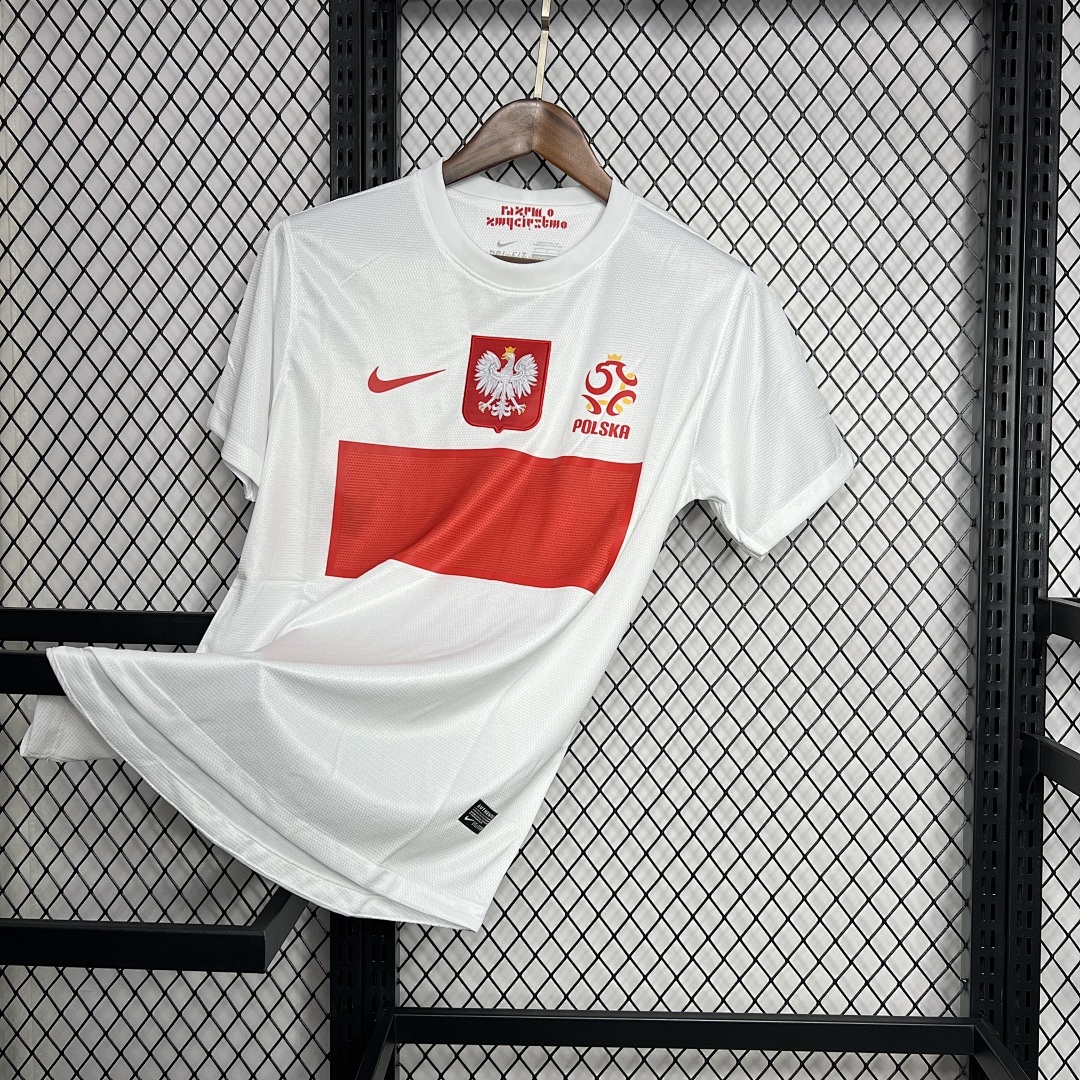 Poland Maillot Domicile Retro 2012