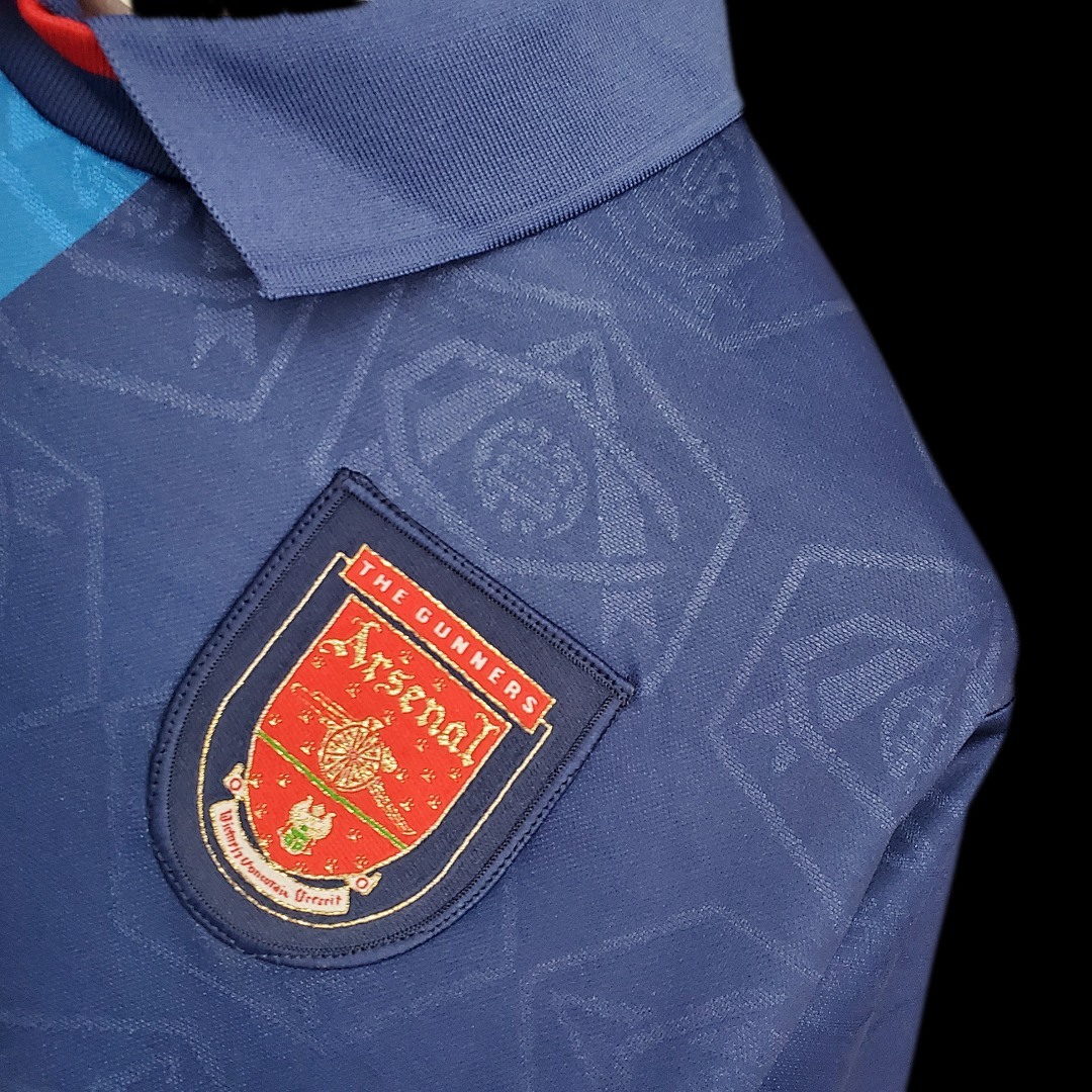 Arsenal Maillot Exterieur Retro 1995-1996 miniature 5