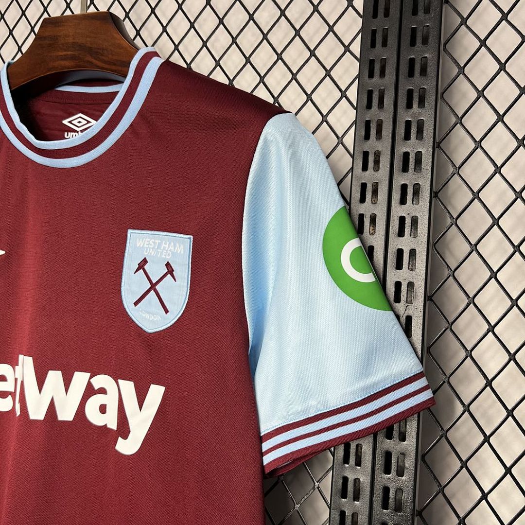 West Ham United 2024-2025 Maillot Domicile miniature 4