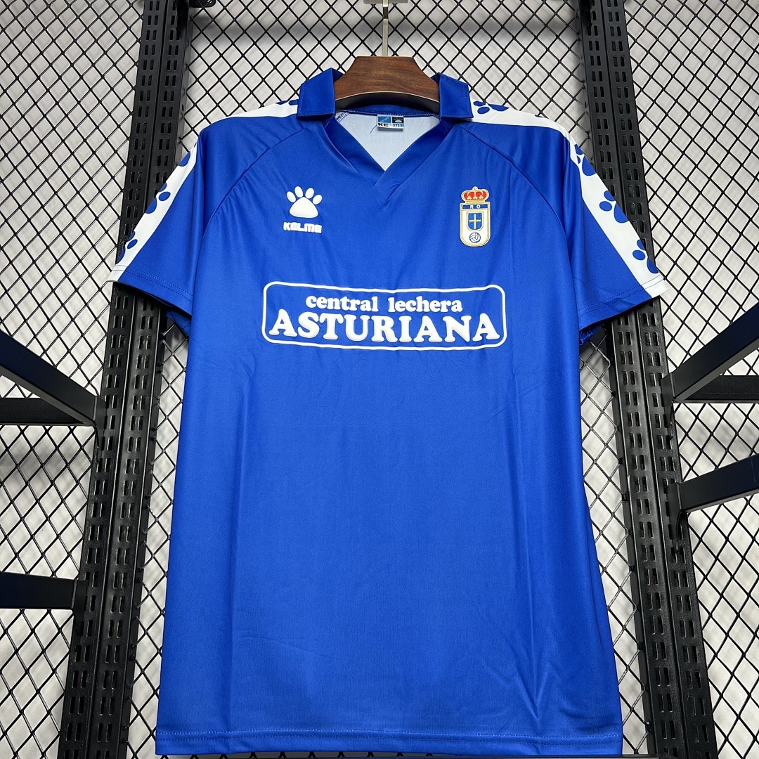Real Oviedo 199091 Maillot Domicile Retro miniature 5