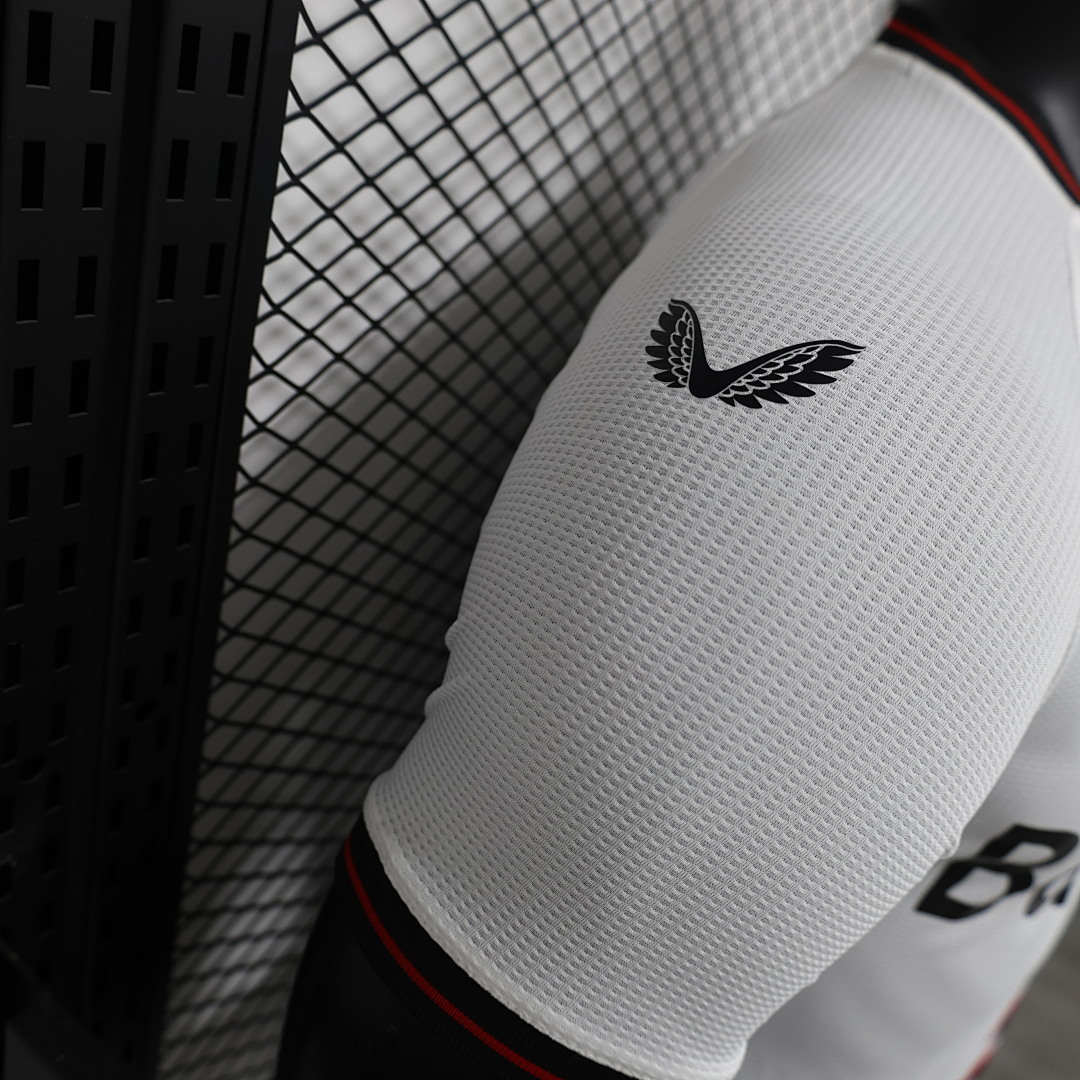 Bayer Leverkusen 2023-2024 Maillot Exterieur Version Joueur miniature 7