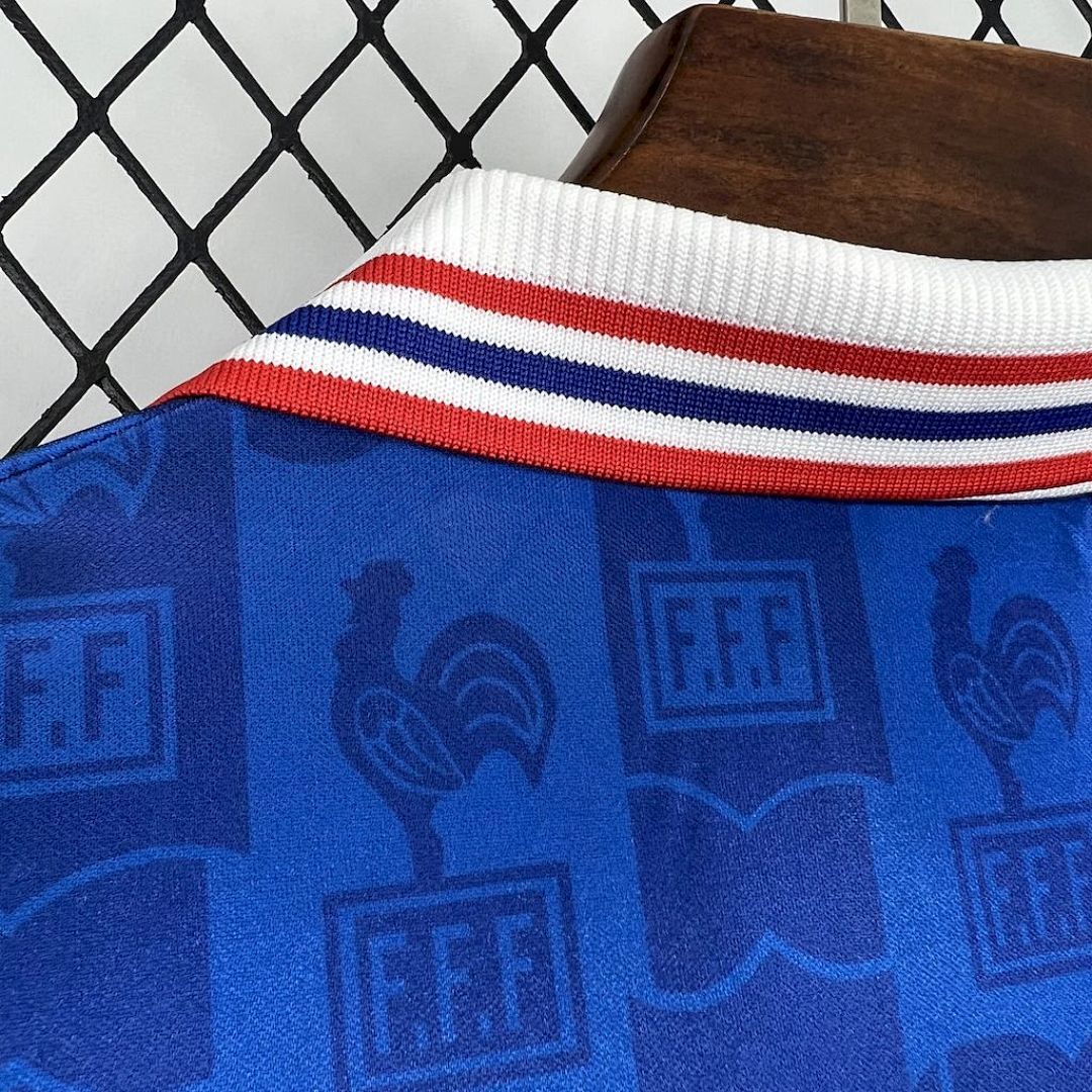 France Maillot Domicile Retro 1996 miniature 9